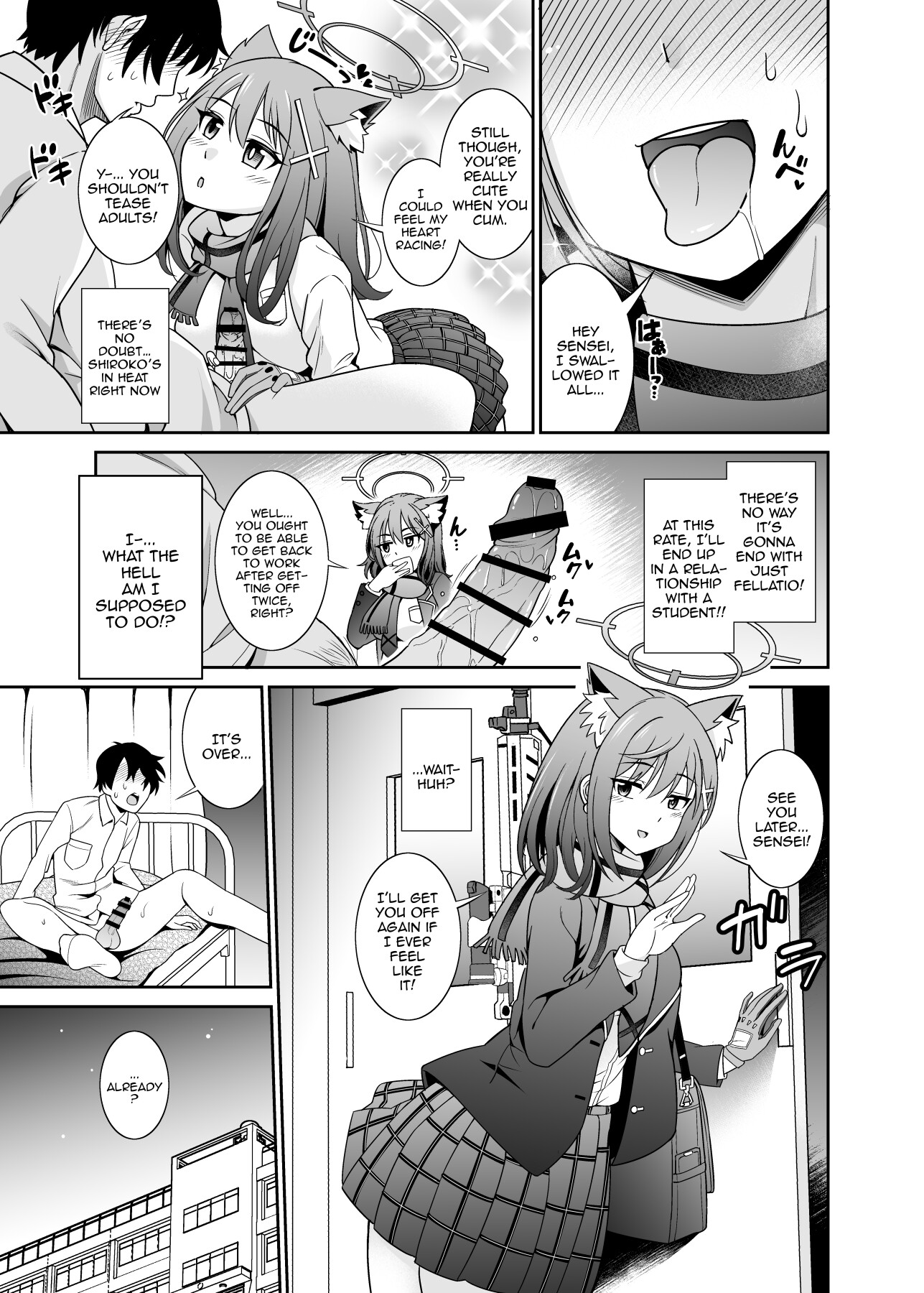 Hentai Manga Comic-Mm.., I'll Get You Off Right Now, Sensei-Read-8